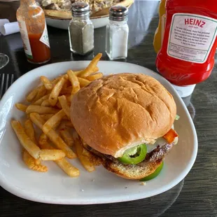 The rivers burger... Yummy