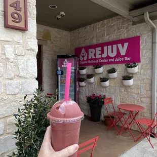 My favorite is the number 5 smoothie! Perfectly thick consistency and not too sweet.