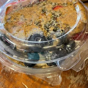 To go bowls-not pretty, but so good!