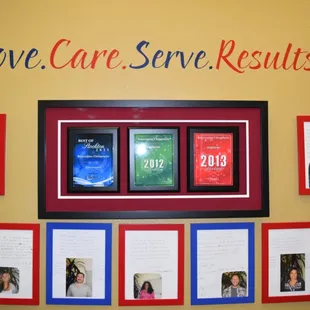 This is what we are all about! We pride ourselves in the love, care, and getting phenomenal results for you and your family.