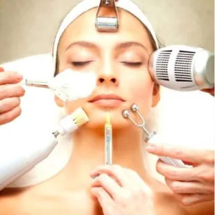 Multiple modalities offered at our new Club Skin Gym.