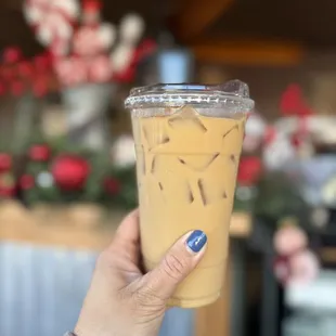 Iced Gingerbread Latte