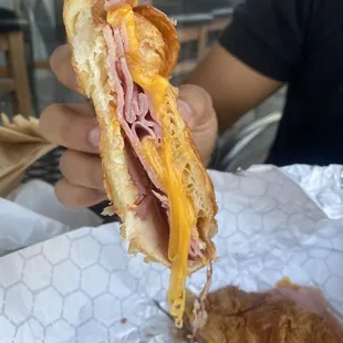 Ham and Cheese Croissant