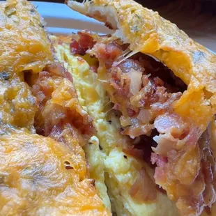 Jalapeno Cheese Bagel