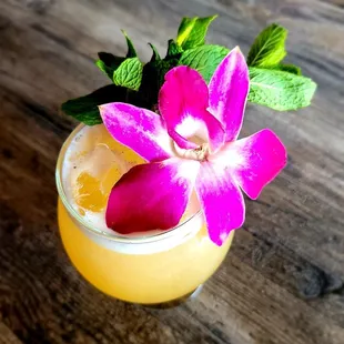 The Dirty Bubble tiki cocktail