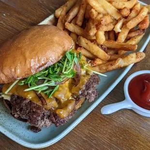 A really good smashburger