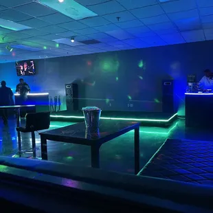 VIP Lounge looking towards the dance floor