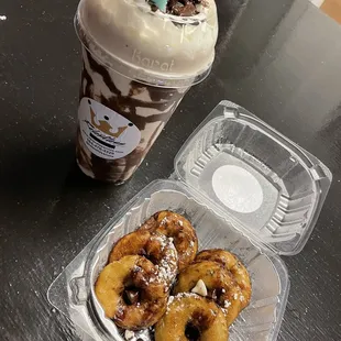 Oreo Cookie Blast Protein Donuts