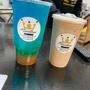 Mermaid Tea &amp; Cinnamon Toast Crunch Shake