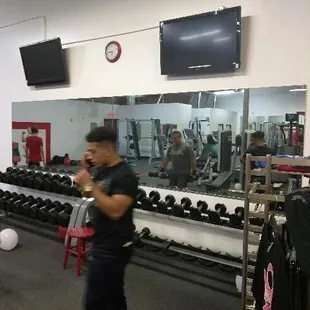 Gym mirror replacement
