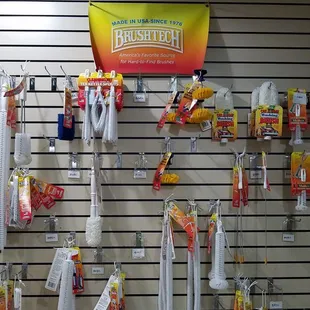 Shelf of brushes you never knew existed