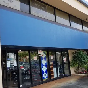 Store entrance