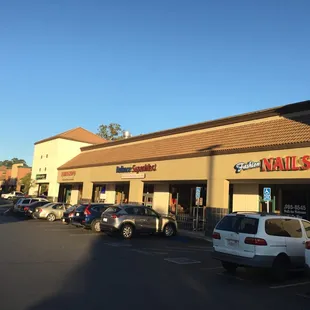 the outside of the store