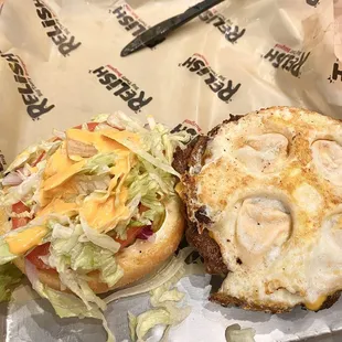 Double Tasty with Fried Egg