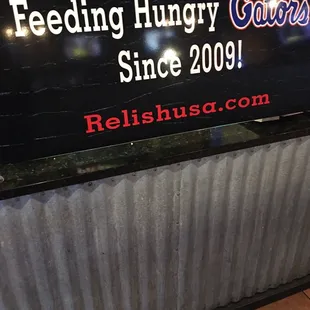 "Feeding hungry Gators since 2009!"