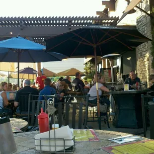 Back patio... great sunset view!