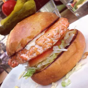 Salmon Burger