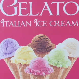 Try our delicious gelato!