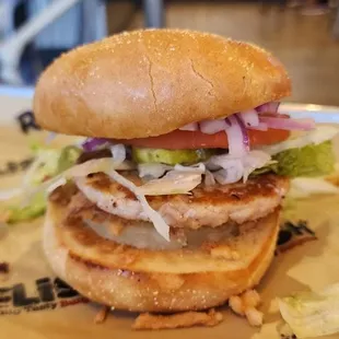 Salmon Burger