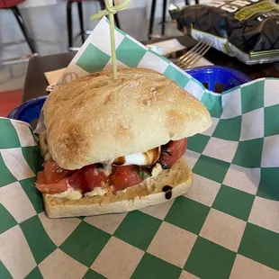 Caprese Burrata Sandwich