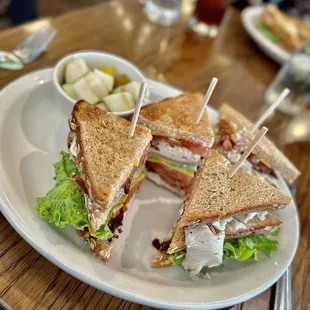 Chicken club sandwich