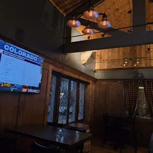 Bar area