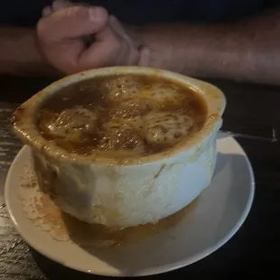 French onion soup