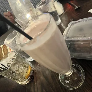Cherry Amaretto ice Cream Drink
