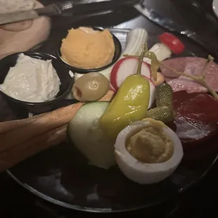 My plate from the Relish bar