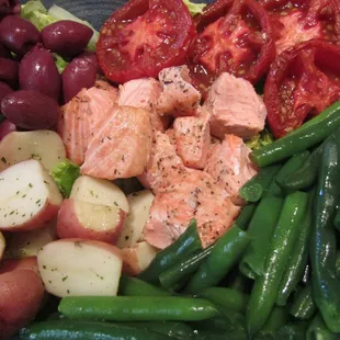 King Salmon Nicoise Salad.