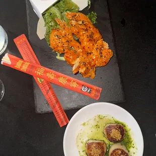 Shrimp and scallop appetizer