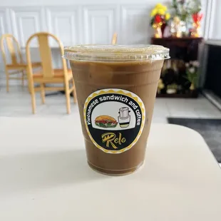 Caffeine fix  - coffee with condense milk (cafe sua da)