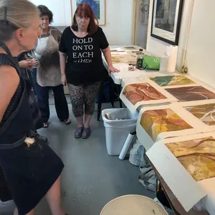 Workshop led by Catherine Kernan