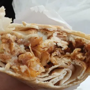 Very dry bready chicken shawarma
