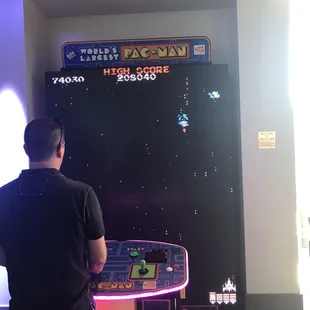 Largest pac Man/ Galaga machine ever