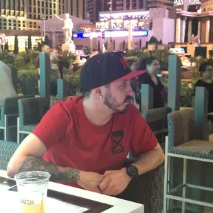 Strip view with touch screen bar.