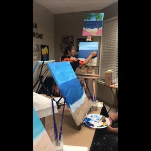 Painting instruction