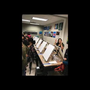 Set up and ready to start