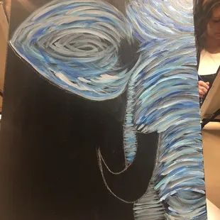 Painting in progress.....