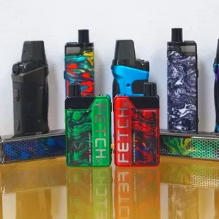 Popular Vape Devices that we carry.