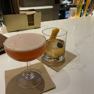 oysters and mussels, drink