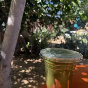 Strawberry matcha