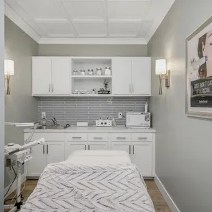 One of the esthetician&apos;s room.