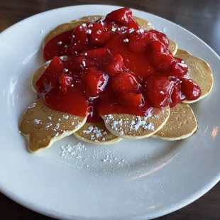 Silver Dollar Pancakes (12 small cakes)