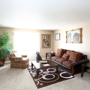 Every Apartment can host full size furniture with our spacious floor plans!!!
