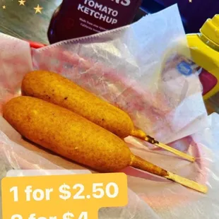 Now serving corn dogs