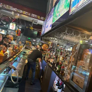 Hard workers.    I could go on and take photos of bathroom.    Didn't  JUST as clean   GREAT old school managed,integrity and respect