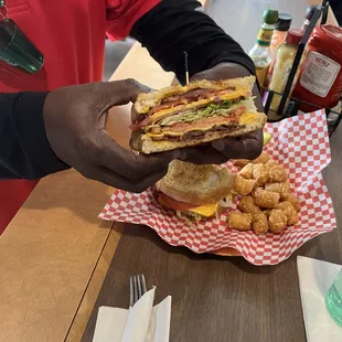 It's a Walt Special, The MEGA BLT sandwich