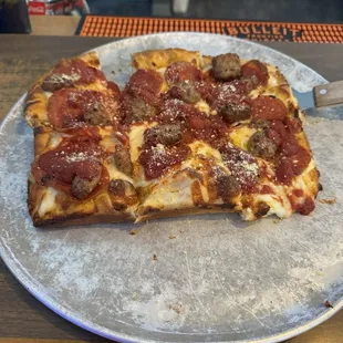 Detroit Style Pizza