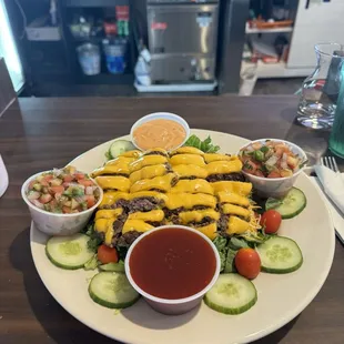 Another Version of the cheeseburger salads